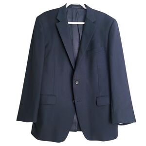 Lauren Ralph Lauren LRL 100%‎ Wool Two-Button Closure Suit Jacket Coat Size 44R
